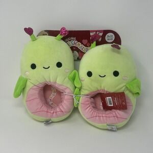 Squishmallows Valentine's Day Grasshopper Slipper Child Size 2/3 BRAND NEW